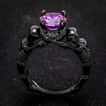 Skeleton Skull Ring