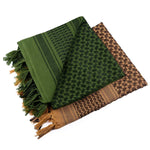 Military Tactical Desert Head Neck Scarf Arab Wrap with Tassel