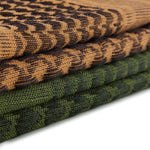 Military Tactical Desert Head Neck Scarf Arab Wrap with Tassel