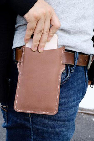 Genuine Leather Holster for Iphone/Samsung