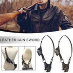 Medieval Gun & Sword Genuine Leather Sheath