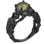 Skeleton Skull Ring